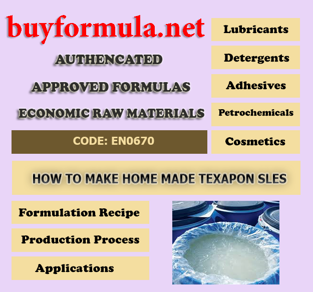 Homemade texapon surfactant