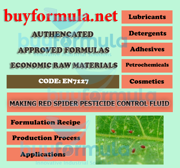 How to make red spider pesticide