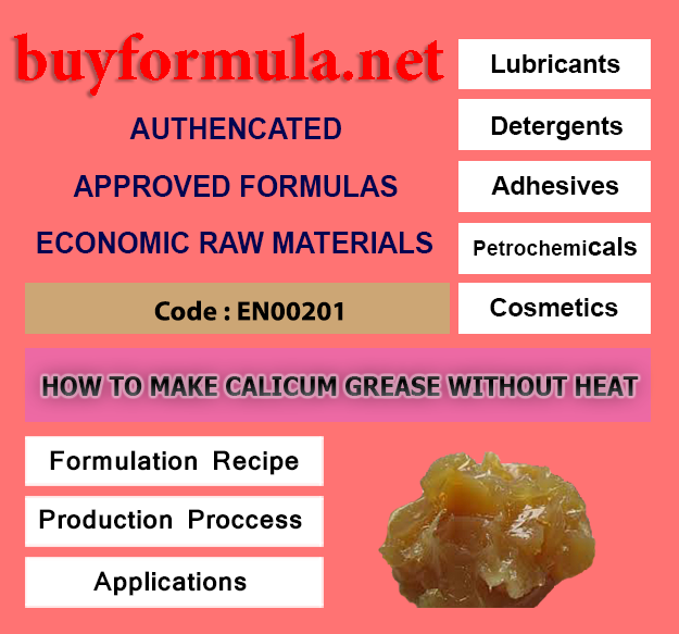 How to make calcium grease without heat