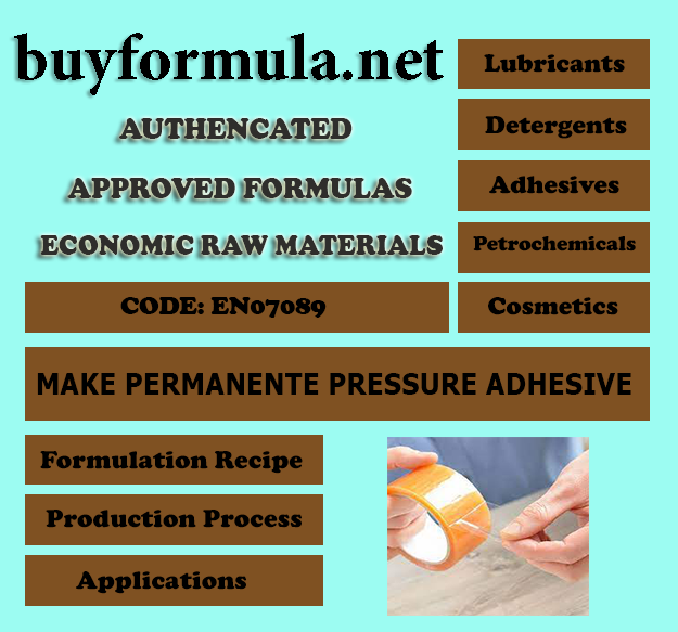 How to make permanent  pressure sensitive adhesive 