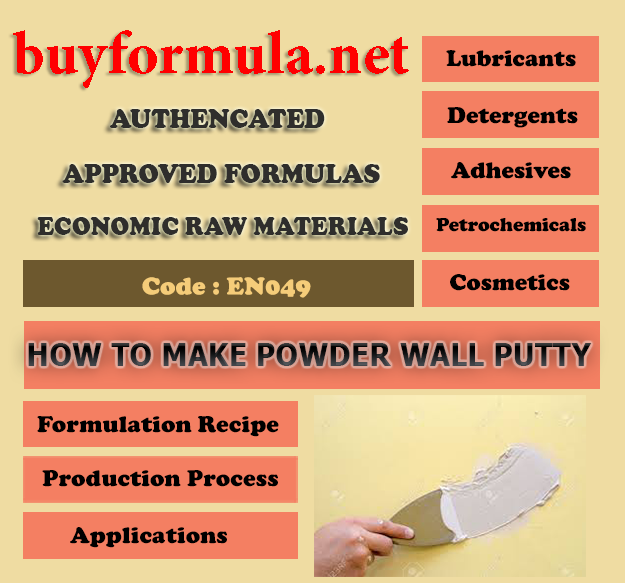 How to make powder wall putty