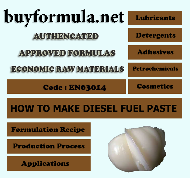 How diesel paste is made