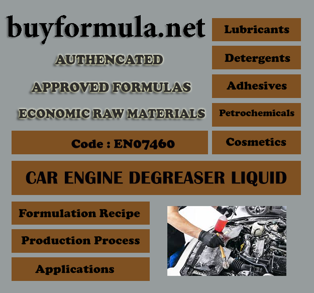 Car engine degreaser