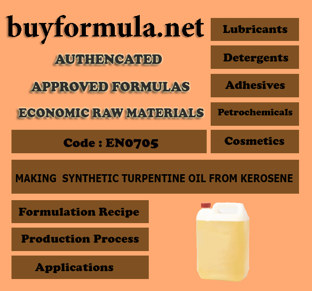 turpentine oil manufacturing process