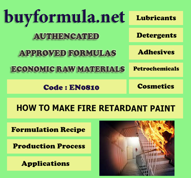 How to make fire retardant paint