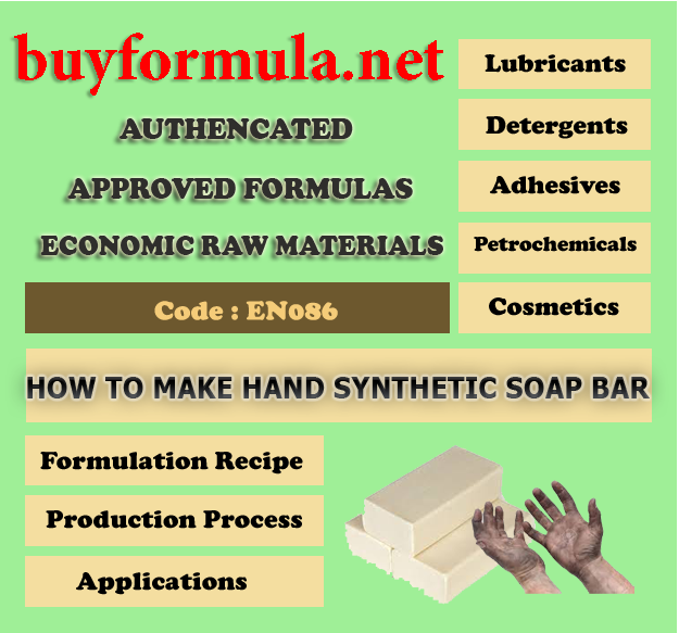 How to make hand synthetic  soap