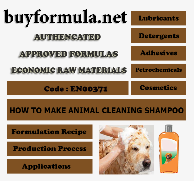 How to make animal shampoo without tears