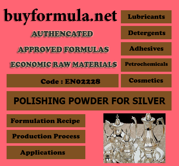 Polishing powder for silver