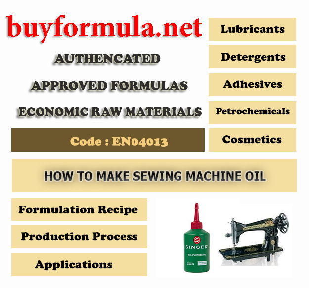 How to make sewing machine lubrication oil