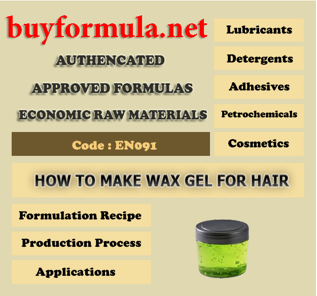 How to make hair wax gel