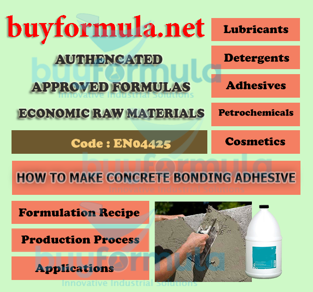 How to make concrete bonding adhesive