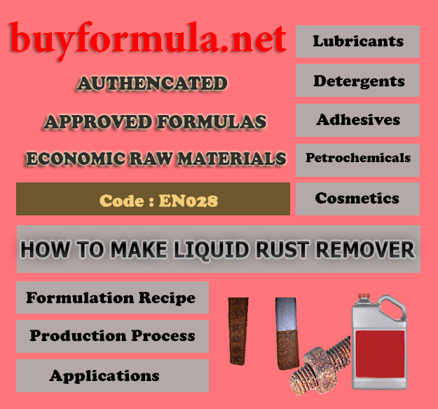 How to make liquid steel rust remover
