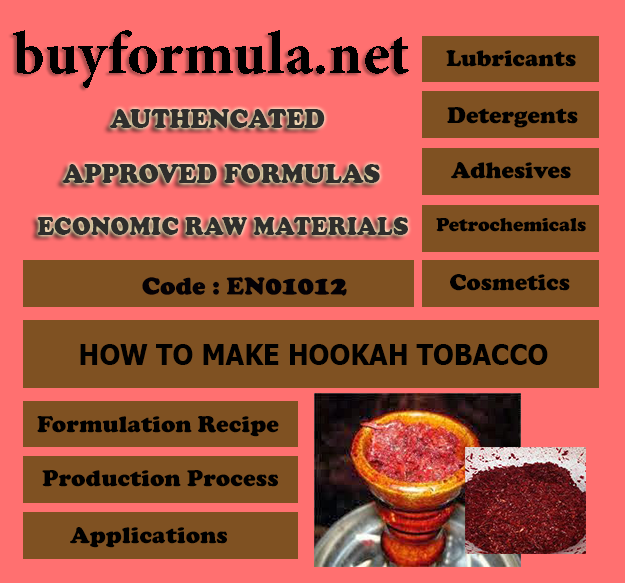 How to make hookah tobacco