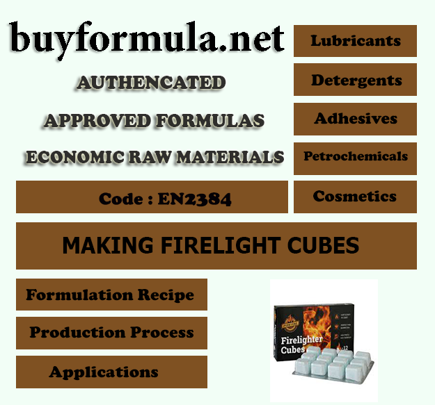 How to make  firelight cubes